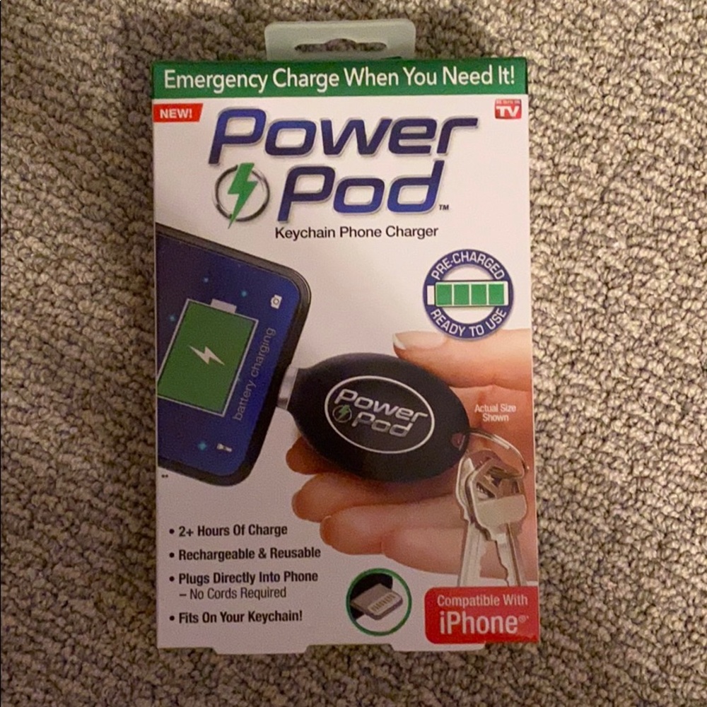 Power Pod, iPhone.